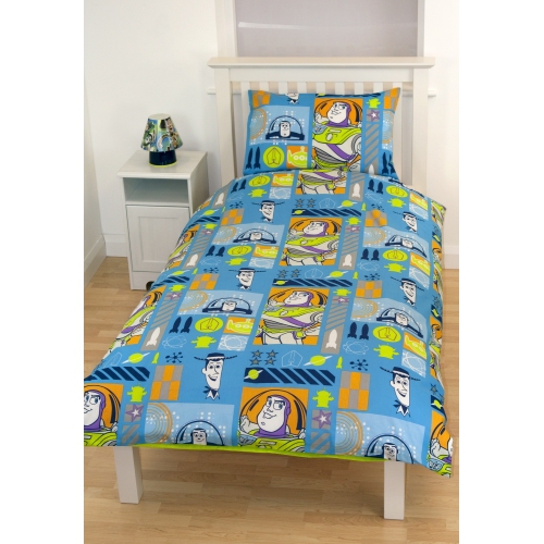  Toy Story 3 Infinity Rotary 64 Repeat Single Bed Duvet Quilt Cover Set